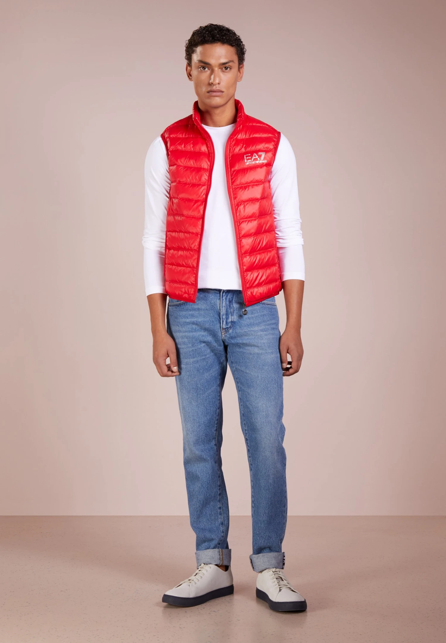 EA7 Emporio Armani Waistcoat - Waistcoat - Racing Red 2 EA7 Emporio Armani Waistcoat - Waistcoat - Racing Red - Image 2