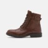 Jack & Jones Jfwholland Zip - Classic Ankle Boots - Cognac