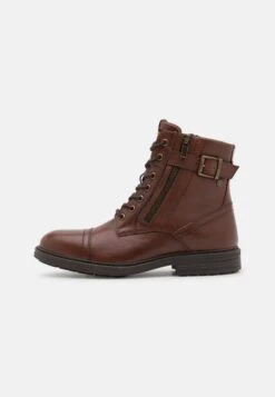 Jack & Jones Jfwholland Zip - Classic Ankle Boots - Cognac