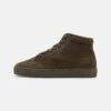 BELSTAFF Rally- High-Top Trainers - Dark Khaki