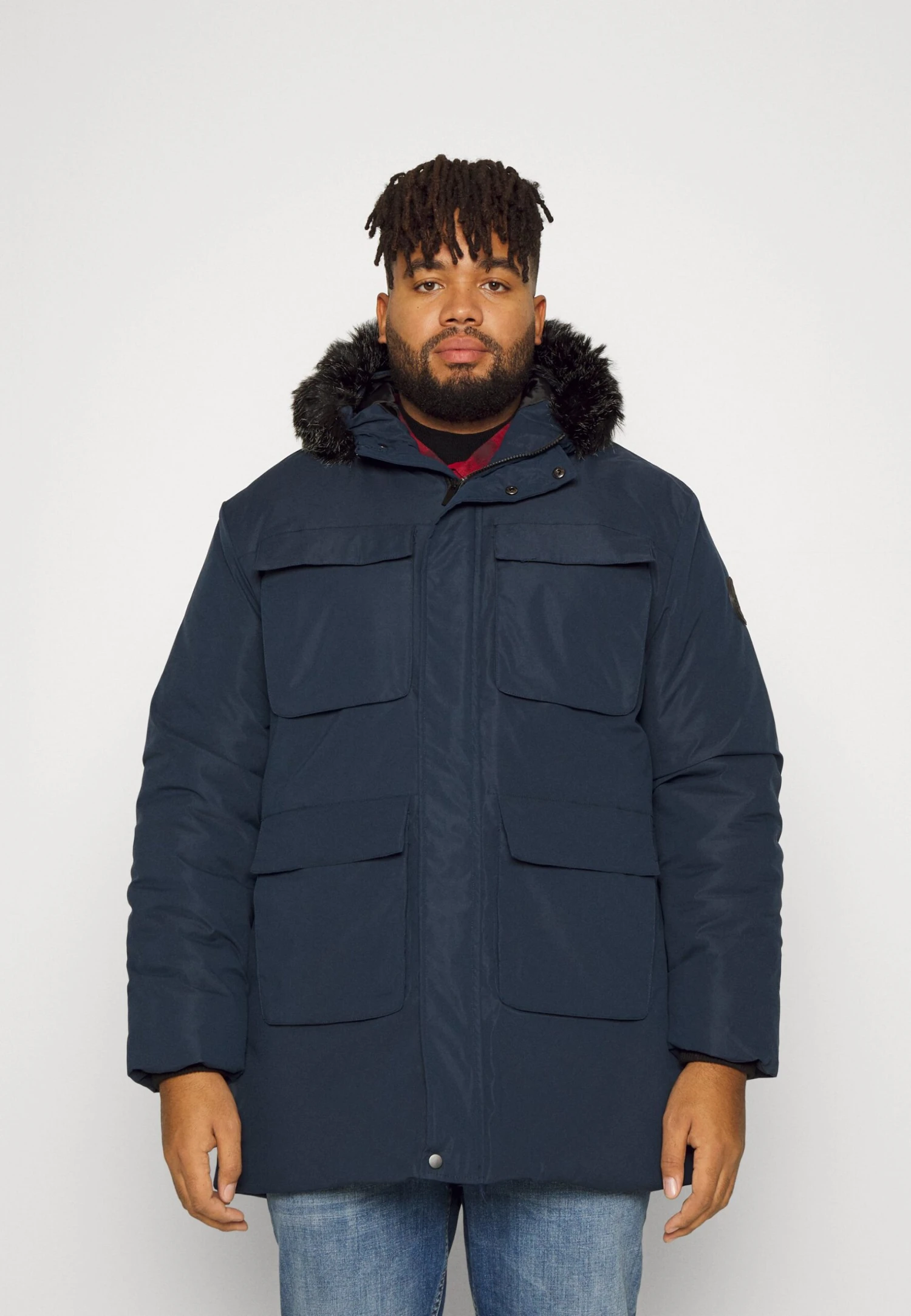 Exploration Pocket - Parka - Navy 1 Exploration Pocket - Parka - Navy