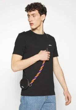 Boss Tee Curved - Basic T-Shirt - Black -Clothing Sale Store 05ff8a514f884ee689a55453a1522f21