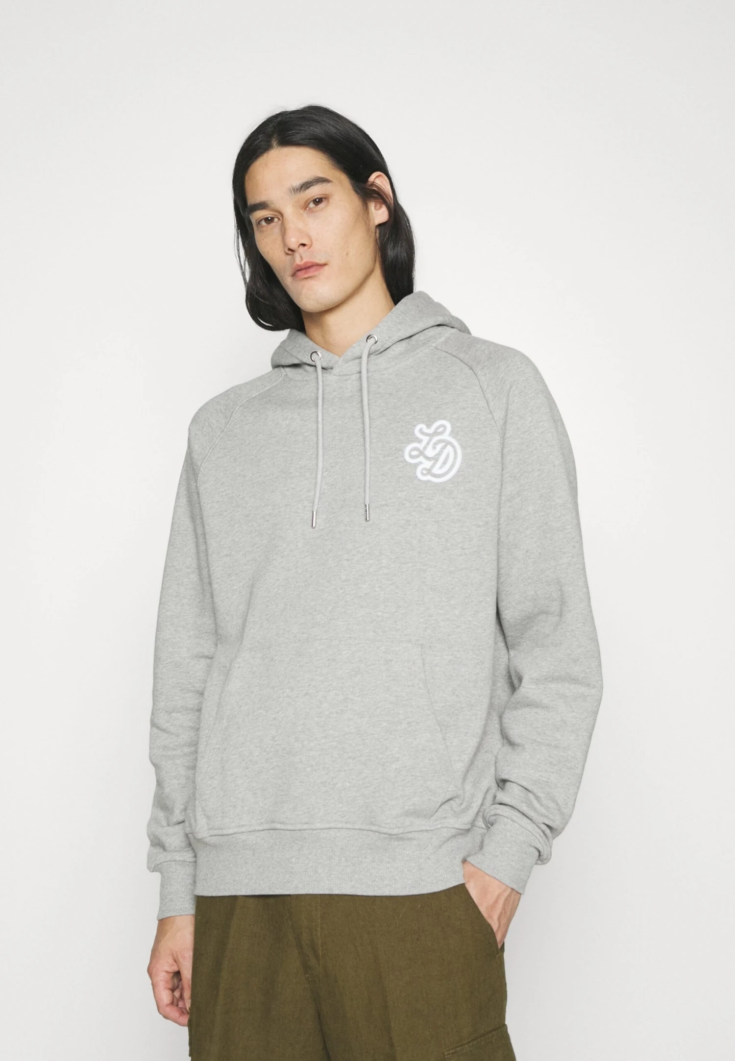 Les Deux Darren Hoodie - Sweatshirt - Light Grey Mélange 1 Les Deux Darren Hoodie - Sweatshirt - Light Grey Mélange