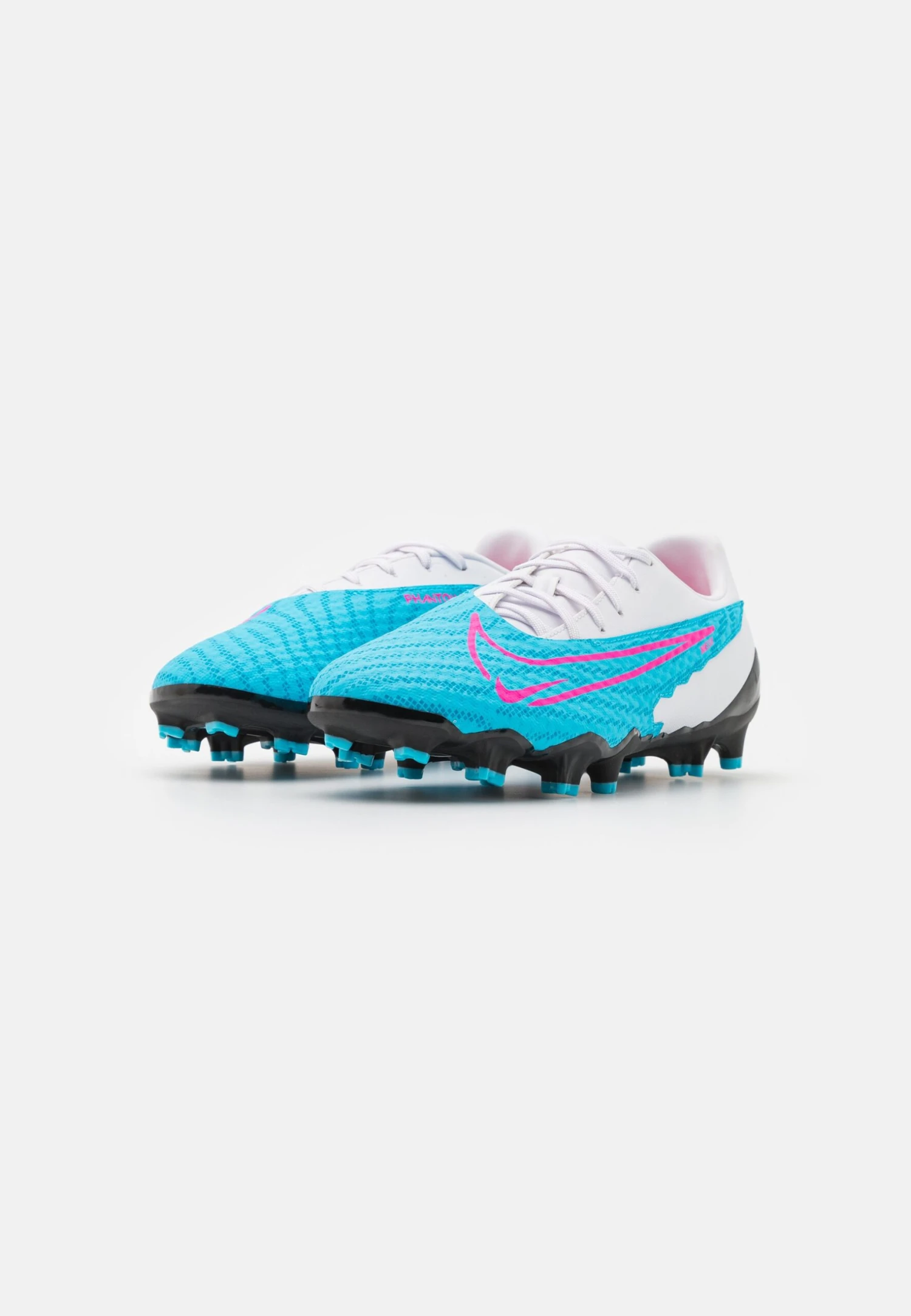 Nike Performance Phantom Gx Academy Fg/Mg - Moulded Stud Football Boots - Baltic Blue/Pink Blast/White/Laser Blue 2 Nike Performance Phantom Gx Academy Fg/Mg - Moulded Stud Football Boots - Baltic Blue/Pink Blast/White/Laser Blue - Image 2