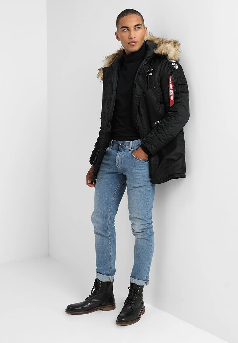 Alpha Industries Airborne - Winter Coat - Black 2 Alpha Industries Airborne - Winter Coat - Black - Image 2