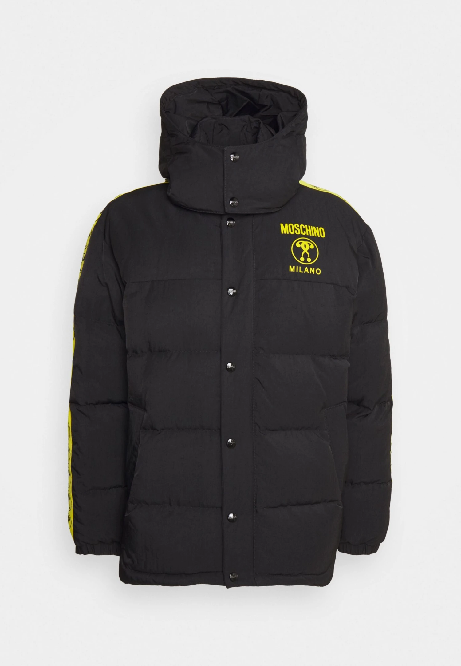 MOSCHINO Long Jacket - Winter Coat - Black 7 MOSCHINO Long Jacket - Winter Coat - Black - Image 7