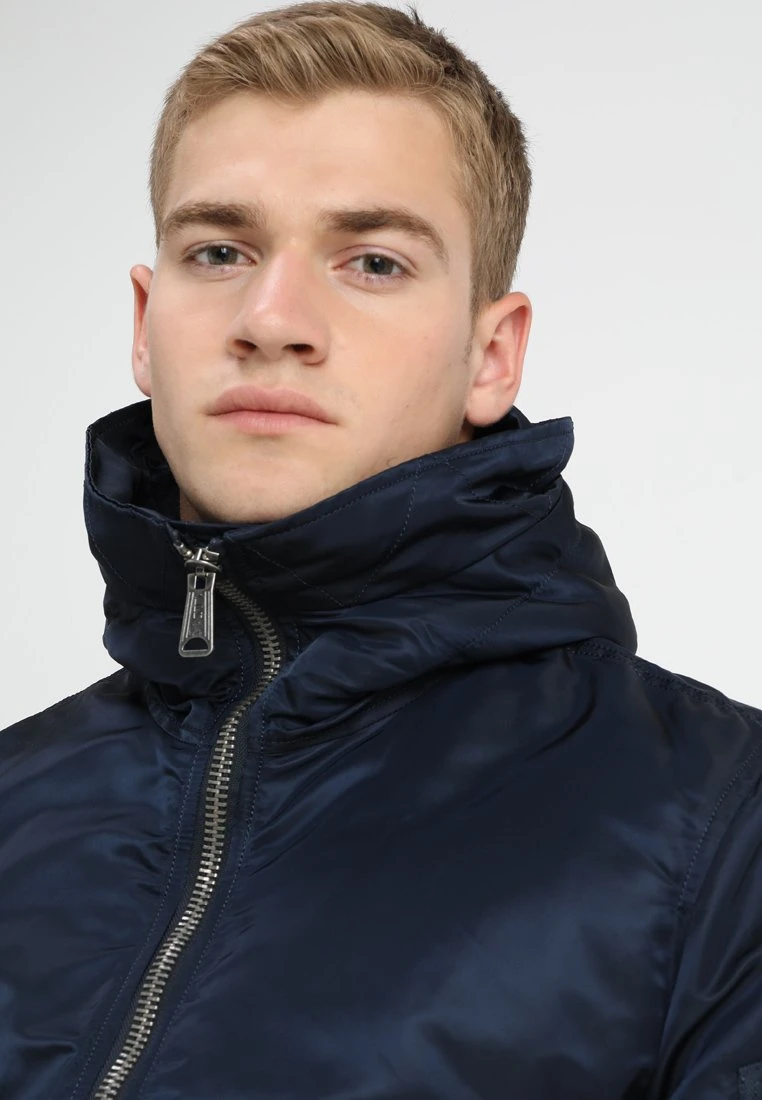 Alpha Industries Hooded - Light Jacket - Rep Blue 4 Alpha Industries Hooded - Light Jacket - Rep Blue - Image 4