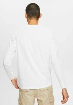 ESPRIT Long Sleeved Top - White -Clothing Sale Store 0b1f4c2d4a9344dba46191412d326724