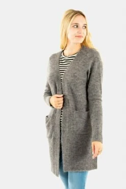 ICHI Kamara - Cardigan - Grey