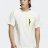 ADIDAS PERFORMANCE Natgeo Ss - Print T-Shirt - Off White