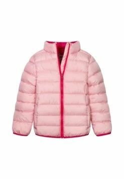 Minoti Printed Funnel Neck Puffer - Winter Jacket - Pink
