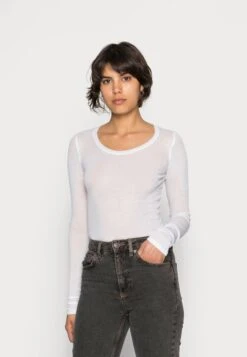 American Vintage Long Sleeved Top - Blanc