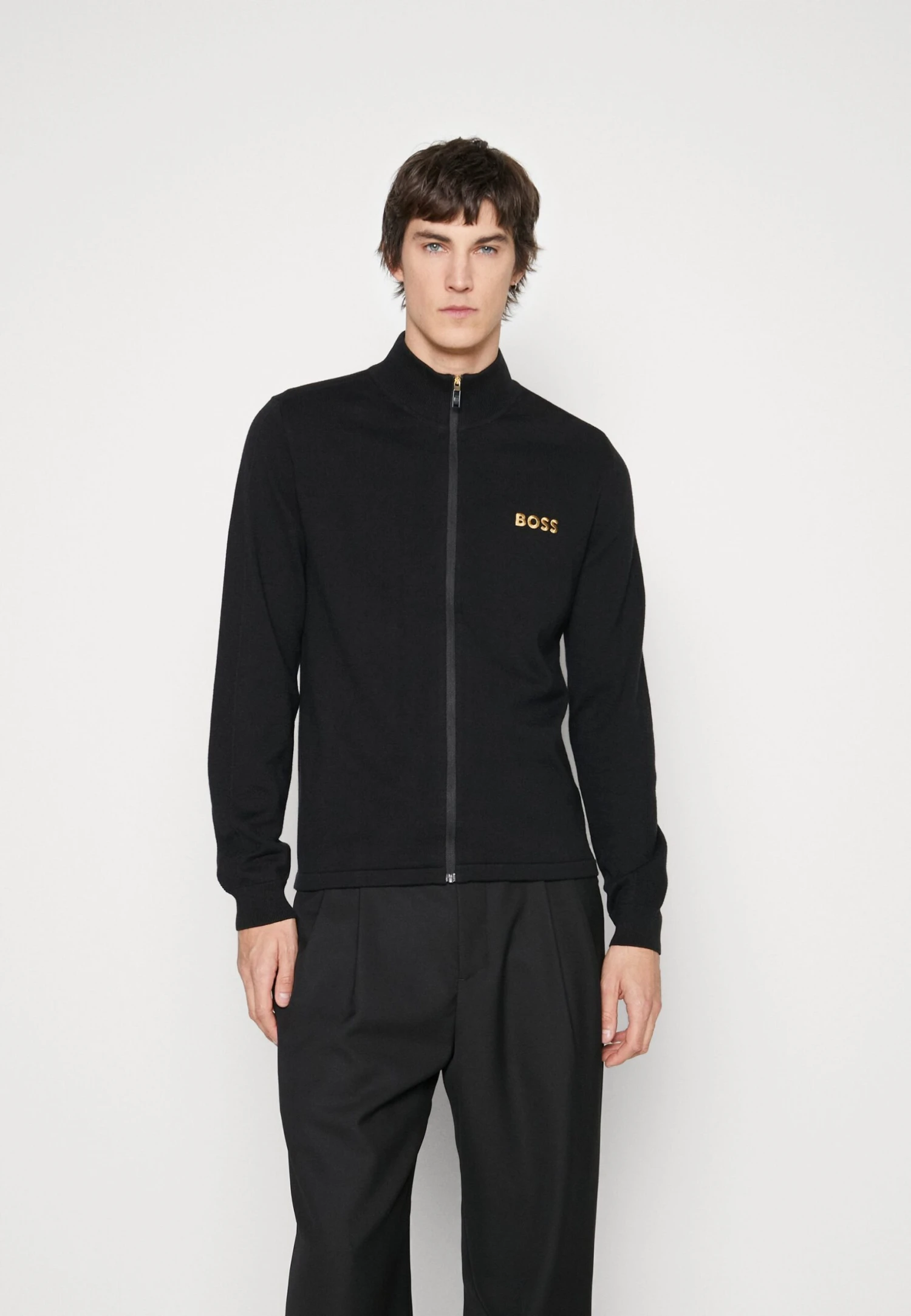 Boss Cardigan - Black 1 Boss Cardigan - Black