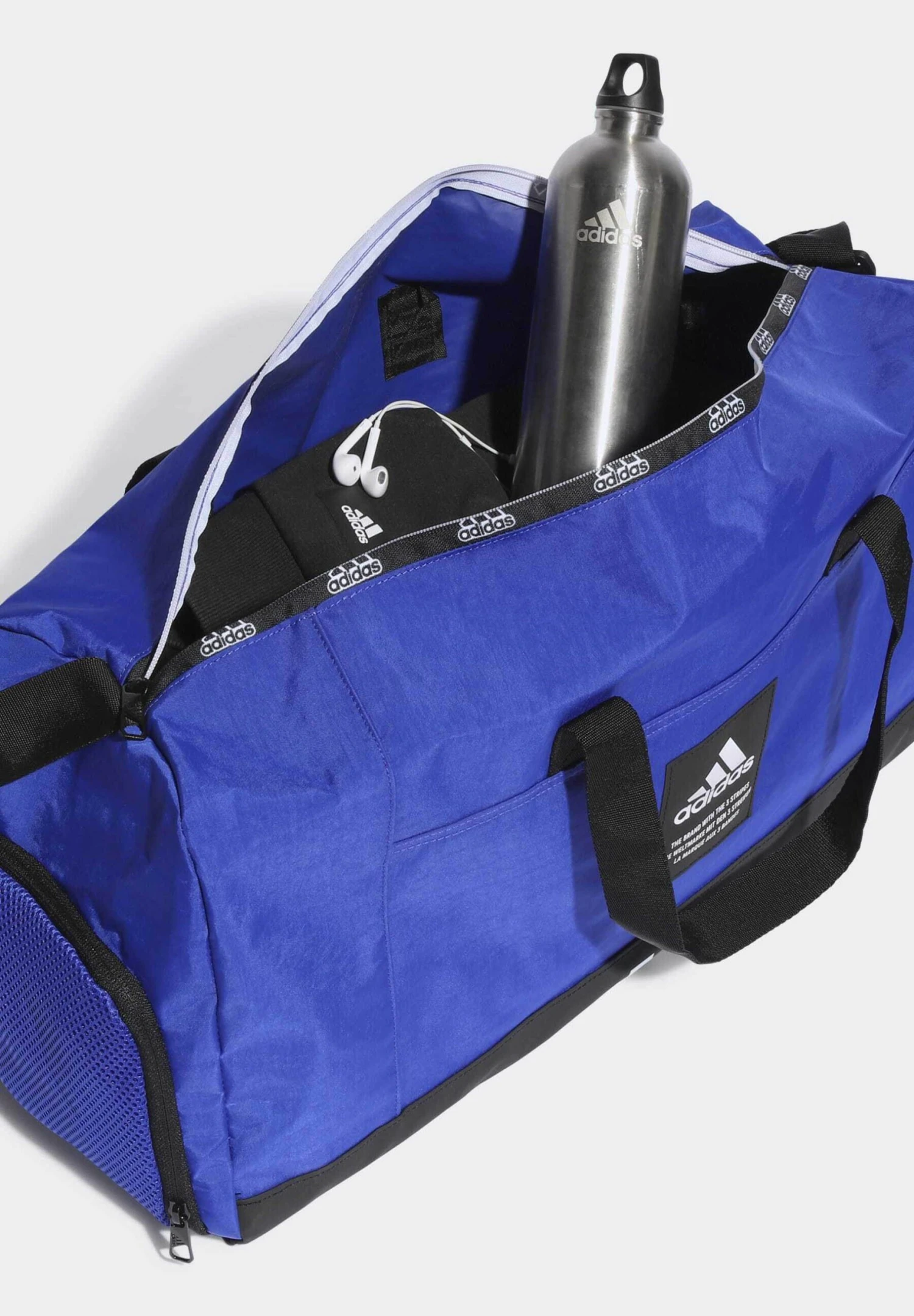 ADIDAS PERFORMANCE Athlts- Sports Bag - Lucid Blue/Black 3 ADIDAS PERFORMANCE Athlts- Sports Bag - Lucid Blue/Black - Image 3