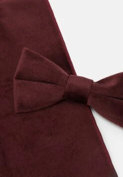 Only & Sons Onstbox Theo Bow Tie Hankerchief Set - Pocket Square - Winetasting -Clothing Sale Store 122816f7c7fd45cab7cedd2d7b886512