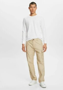 ESPRIT Long Sleeved Top - White -Clothing Sale Store 12f078c65ff9450bb33da1f830588d18