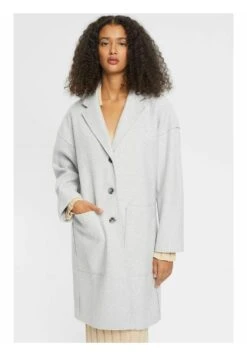 ESPRIT Oversize - Classic Coat - Light Grey