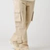 Baggy Pants - Cargo Trousers - Beige