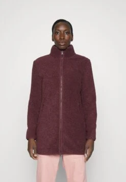 Jack Wolfskin High Curl Coat- Fleece Jacket - Boysenberry