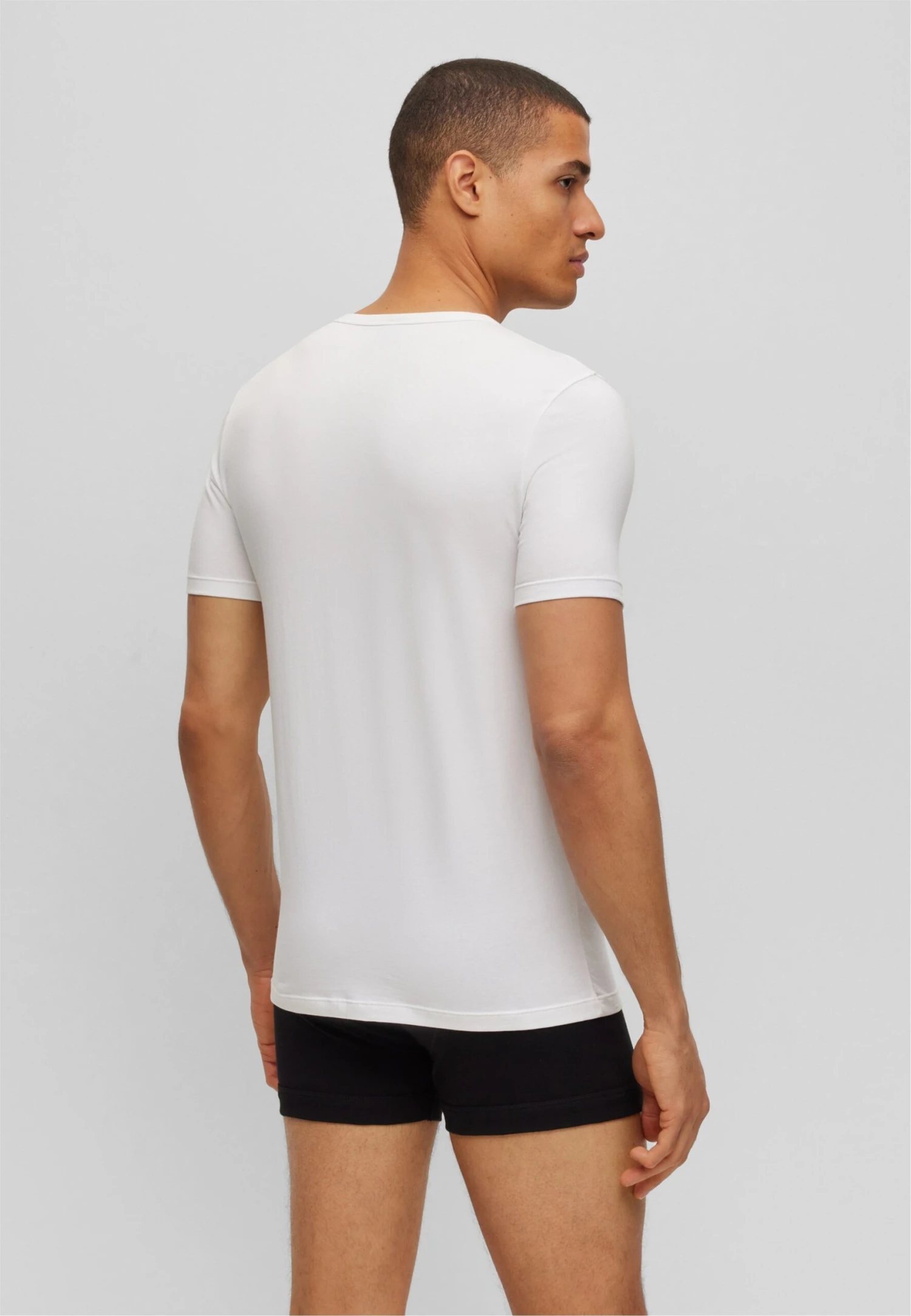 Boss Modern 2 Pack - Undershirt - White 2 Boss Modern 2 Pack - Undershirt - White - Image 2