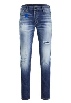 Jack & Jones Jjiglenn Jjblair Ge 475 Sn - Slim Fit Jeans - Blue Denim