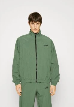 7 Days Active Tracksuit Jacket Unisex - Training Jacket - Duck Green