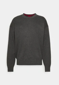 Hugo Jumper - Dark Grey -Clothing Sale Store 21eed5cdedbf4bf1888e3ed7e03191b6
