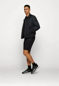 Boss Tee Curved - Basic T-Shirt - Black -Clothing Sale Store 22eb5fcddfb244eb9cce728128fe9eb2