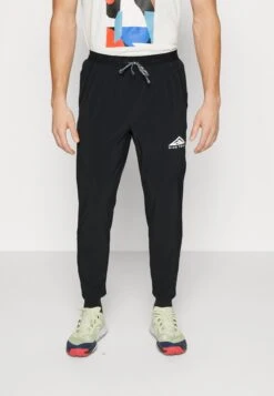 Nike Performance Trail Pant - Tracksuit Bottoms - Black/White -Clothing Sale Store 24d19bb55b95423b8eb4c4f18bf3eedf