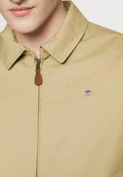 Gant Summer Jacket - Dark Khaki 9 Gant Summer Jacket - Dark Khaki -Clothing Sale Store 24eed5203416428388fa168c96c7a910