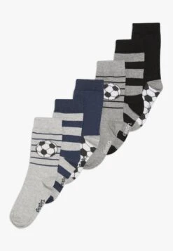Ewers Fussball Ringel 6 Pack- Socks - Schwarz/Tinte