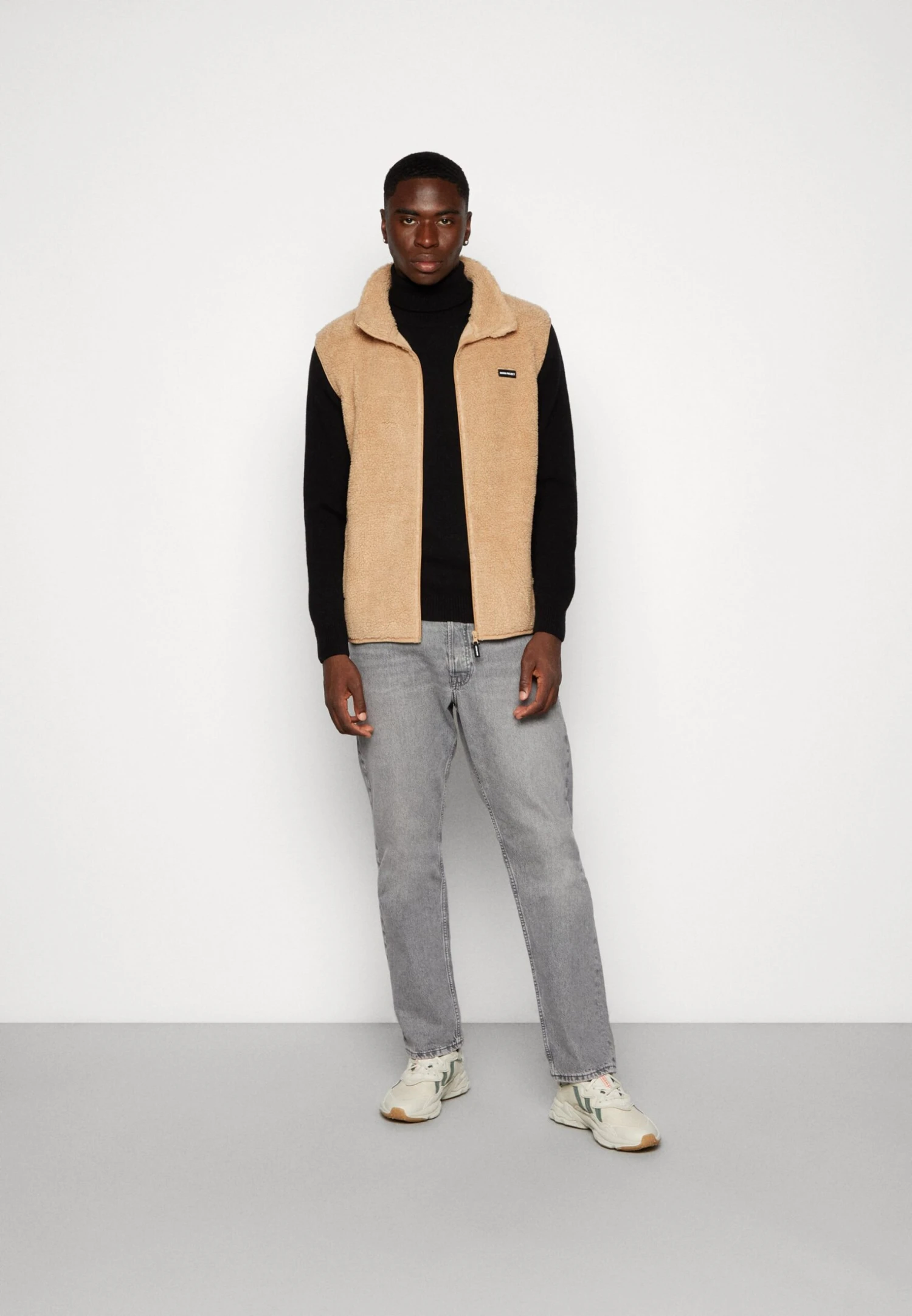 Denim Project Vest Unisex - Waistcoat - Ginger Root 2 Denim Project Vest Unisex - Waistcoat - Ginger Root - Image 2