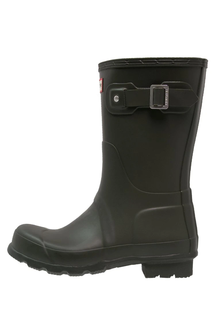Hunter ORIGINAL Original Short - Wellies - Dark Olive 1 Hunter ORIGINAL Original Short - Wellies - Dark Olive