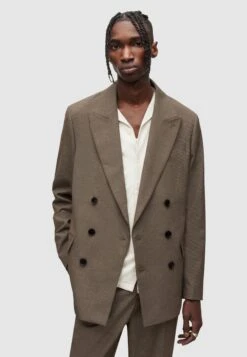 AllSaints Dante- Blazer Jacket - Light Brown