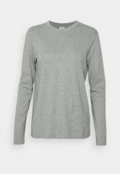 ARKET Long Sleeved Top - Grey Melange -Clothing Sale Store 301948a1acca44e6821df5f54744410f