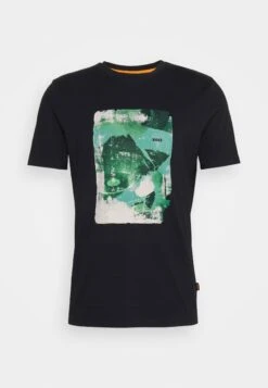 Boss Teabstract - Print T-Shirt - Black -Clothing Sale Store 349556d6354e44a09976a31b7f06a342