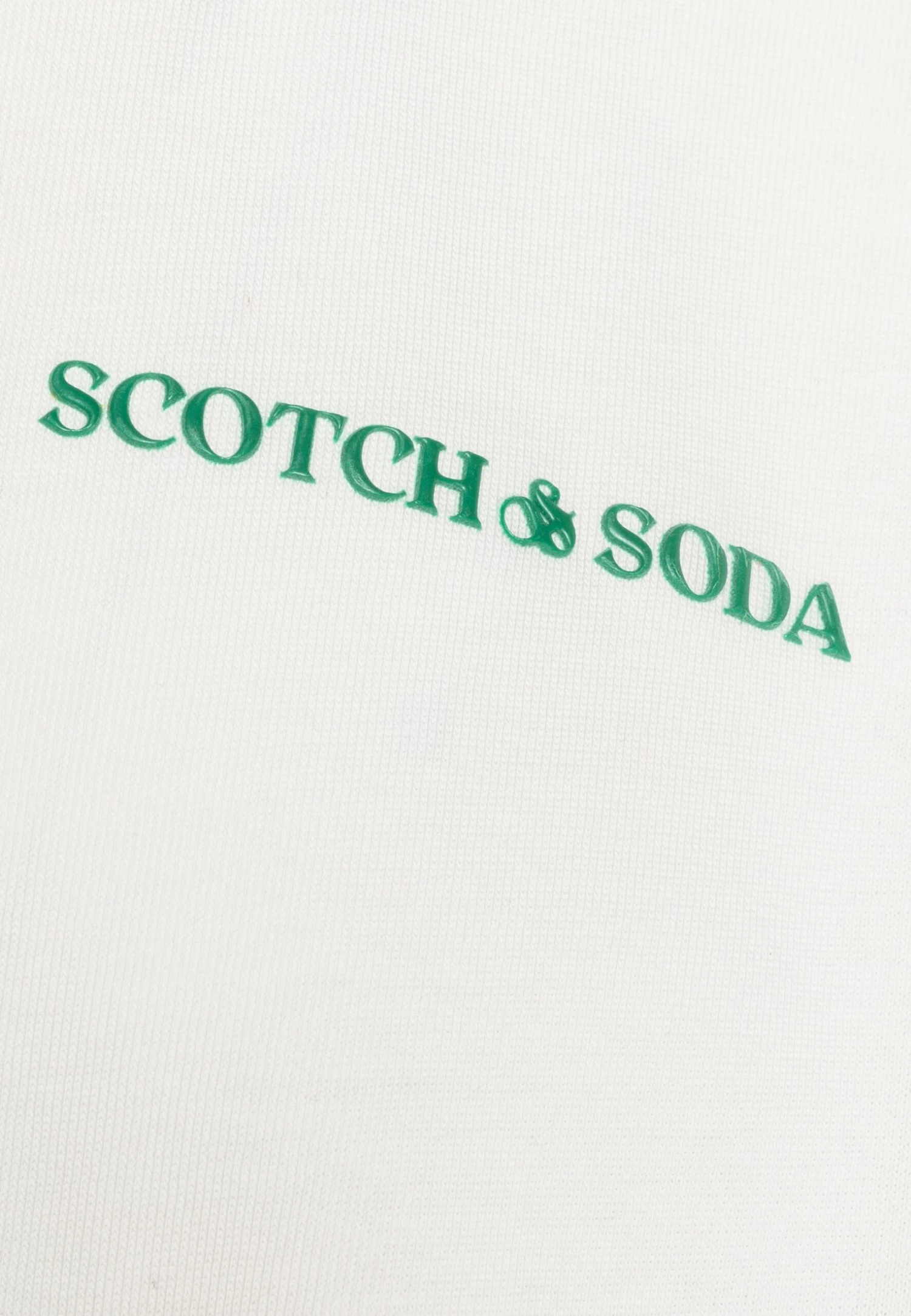 Scotch & Soda Unisex - Basic T-Shirt - Denim White 5 Scotch & Soda Unisex - Basic T-Shirt - Denim White - Image 5