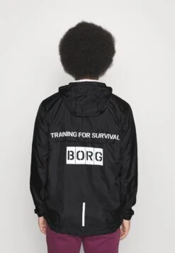 BJØRN BORG Wind Jacket - Training Jacket - Black Beauty -Clothing Sale Store 38f3e9d7b5384a00923ef641faba9481