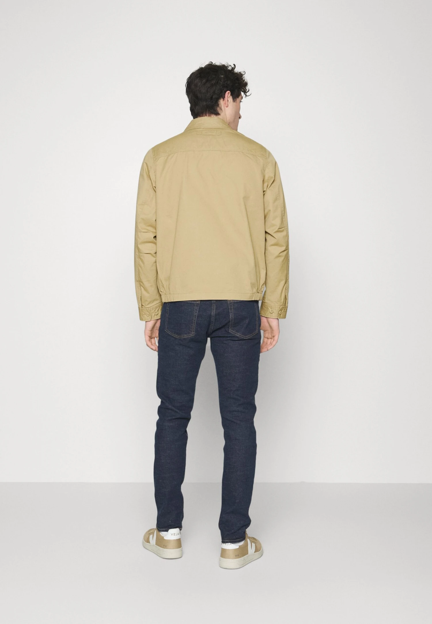 Gant Summer Jacket - Dark Khaki 3 Gant Summer Jacket - Dark Khaki - Image 3
