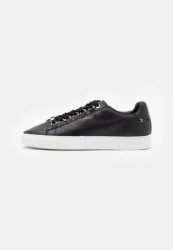 SikSilk D-Ring Lace Up - Trainers - Black/White/Gold