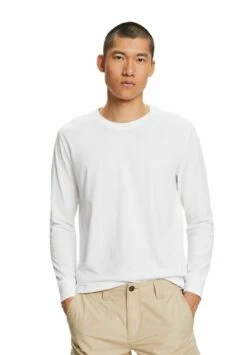 ESPRIT Long Sleeved Top - White -Clothing Sale Store 3fa4dd76e7e84668b30b108b060a3724