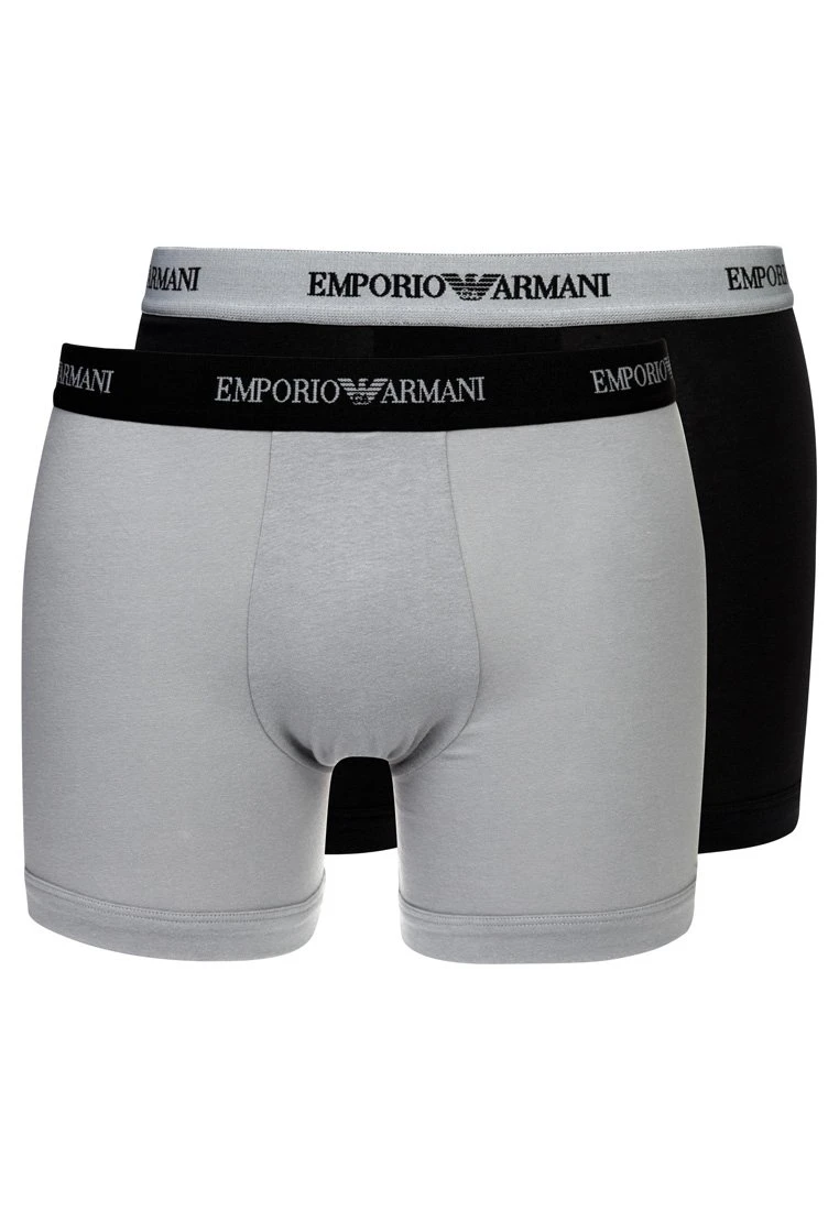 Emporio Armani 2 Pack - Underwear Set - Grey/Black 1 Emporio Armani 2 Pack - Underwear Set - Grey/Black