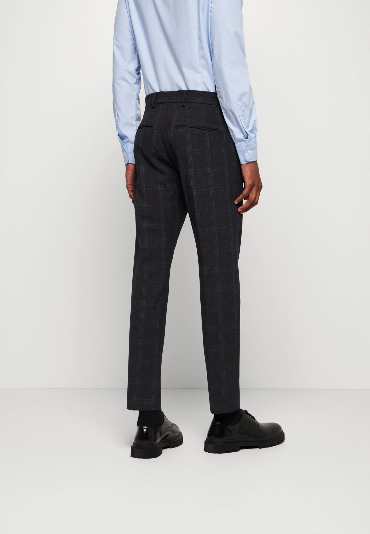 Selected Homme Slhslim Mylologan Single Breasted Set - Suit - Dark Check 6 Selected Homme Slhslim Mylologan Single Breasted Set - Suit - Dark Check - Image 6