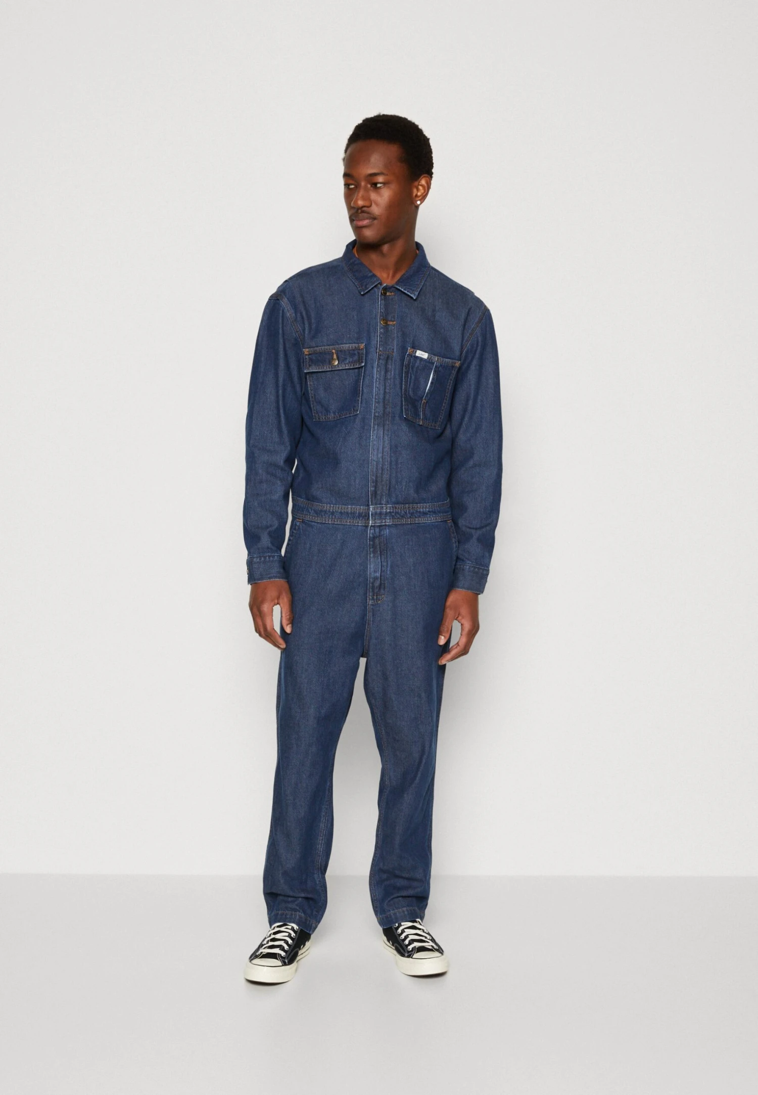 Lee Union All - Jumpsuit - Mid Wash 1 Lee Union All - Jumpsuit - Mid Wash
