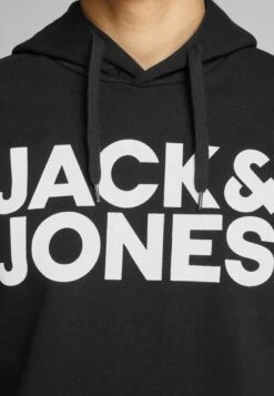 Jack & Jones Hoodie - Black -Clothing Sale Store 43ad48e10b8a44bc85cd13a1f1f1cd15