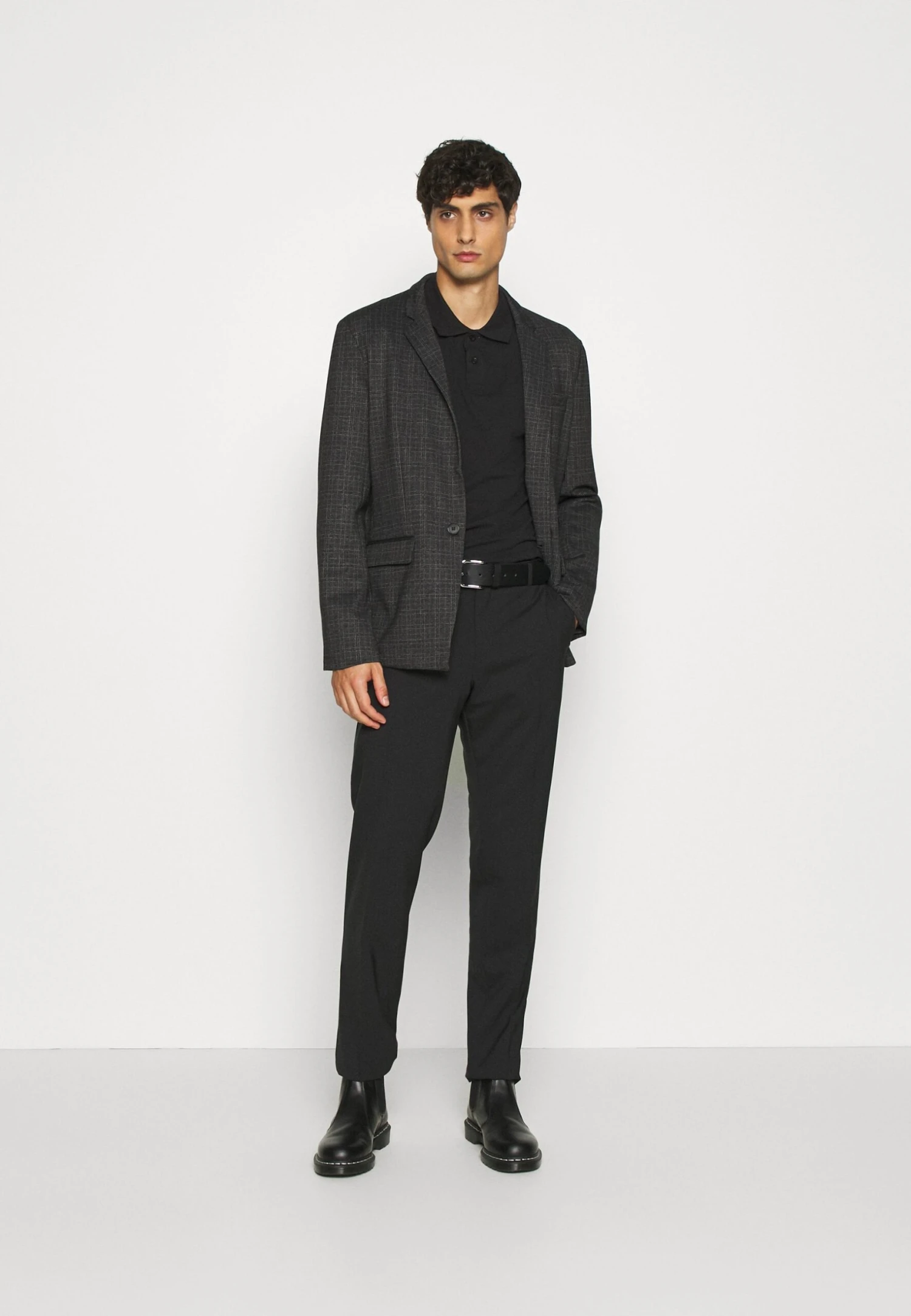 BRAVE SOUL Mjk Rockblaze - Blazer Jacket - Dark Grey 2 BRAVE SOUL Mjk Rockblaze - Blazer Jacket - Dark Grey - Image 2