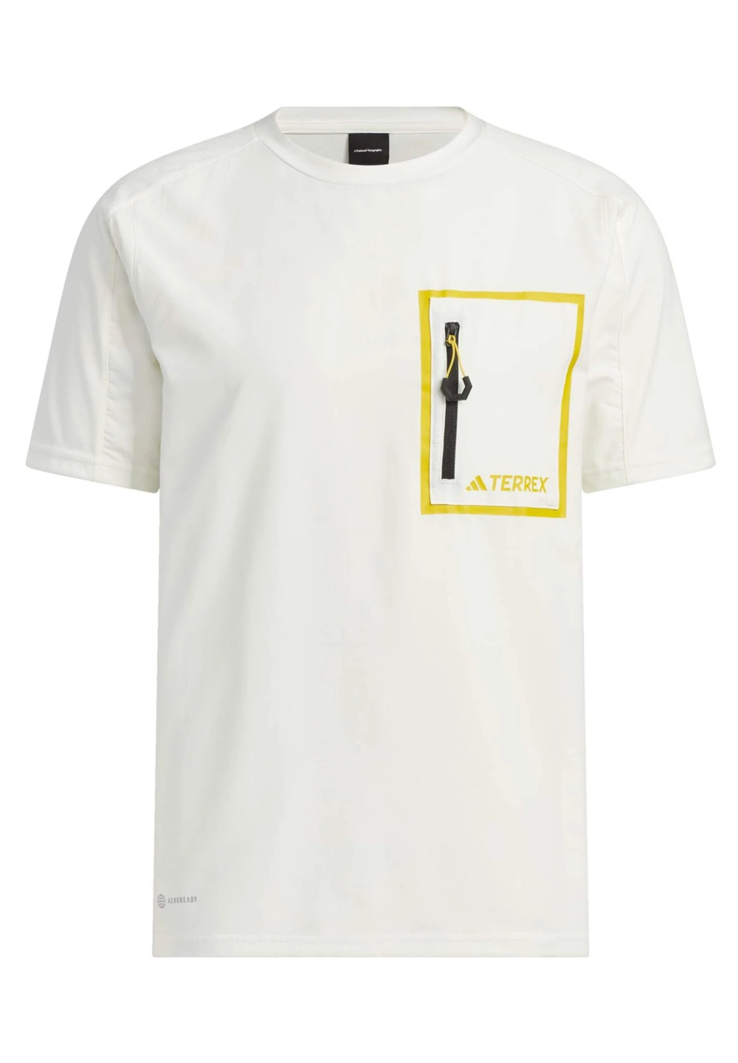 ADIDAS PERFORMANCE Natgeo Ss - Print T-Shirt - Off White 5 ADIDAS PERFORMANCE Natgeo Ss - Print T-Shirt - Off White - Image 5