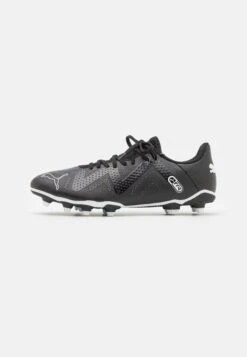 Puma Future Play Fg/Ag - Moulded Stud Football Boots - Black/White