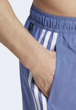 Adidas Sportswear 3-Clx- Swimming Shorts - Crew Blue /White -Clothing Sale Store 4a111b7acbbf454da1e49a2083e1e1c6