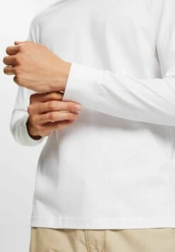 ESPRIT Long Sleeved Top - White -Clothing Sale Store 4ca256b508b649318e1e879fa8863247